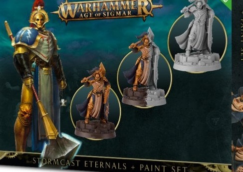 Stormcast Eternals and Paint Set Stormcast Eternals and Paint Set